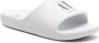 Armani Exchange Band Hiel Polyurethaan Slippers Lente Zomer Collectie White Dames - Thumbnail 3