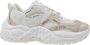 Armani Exchange Beige Rubberen Zool Damessneakers Beige Dames - Thumbnail 3