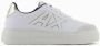 Armani Exchange Effen Vetersneakers White Dames - Thumbnail 3