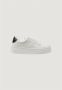 Armani Exchange Polyester Dames Sneakers Collectie White Dames - Thumbnail 10
