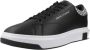 Armani Exchange Leren Sneaker Heren Herfst Winter Collectie Black Heren - Thumbnail 3