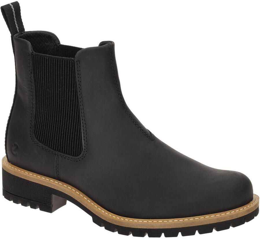 Ecco Chelsea-boots ELAINA Instaplaarzen herfstlaarzen enkellaarsjes met stretchinzetten