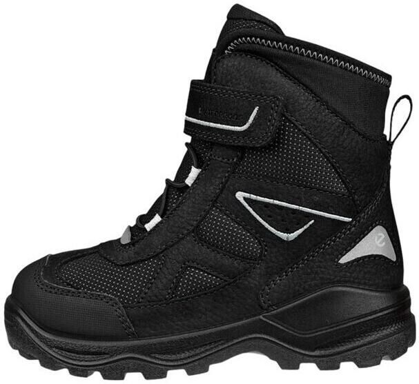 ECCO Kid's Snow Mountain 1S Lace Winterschoenen zwart