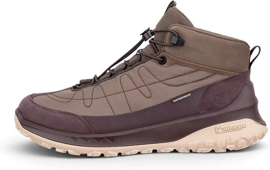 ECCO Women's Ult-Trn Mid-Cut WP Multisportschoenen bruin