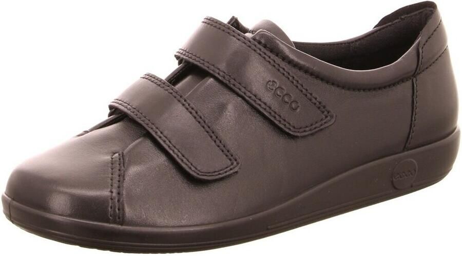 ECCO Slip-on 'Slipper Damen 206513 56723 Glattleder in schwarz' zwart - Foto 9