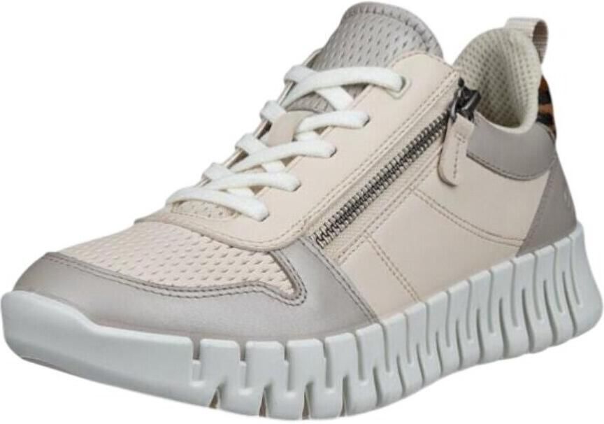 ECCO GRUUV W Dames Sneakers CRÈME - Foto 6