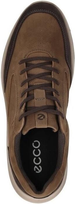 ECCO art. 571814 61894 city stride sneaker heren bruin veter - Foto 11
