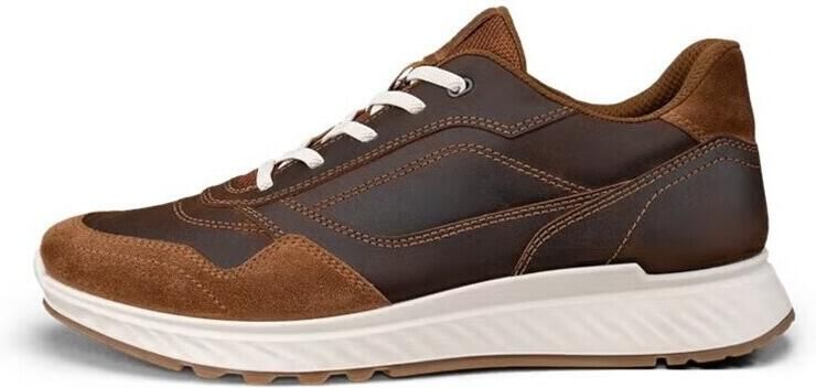 ECCO 835454 51055 Sneakers Bruin Nubuck en Suede Heren Bruin - Foto 2