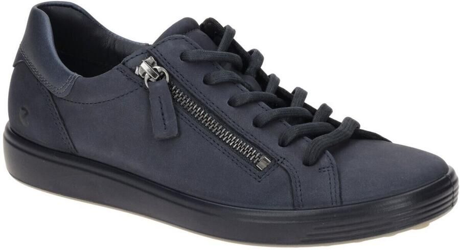 ECCO -art-490553 61332 -dames-blauw-nubuck-sneaker - Foto 6