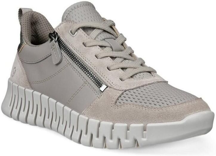 ECCO GRUUV W Dames Sneakers Grijs - Foto 2
