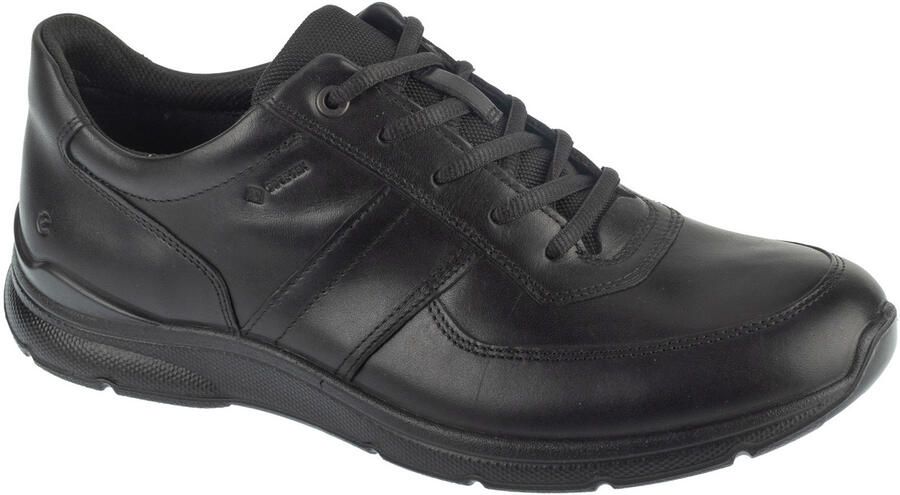ECCO Irving Heren leren Gore-Tex veterschoen Zwart Size: 45 (UK 10.5-11)