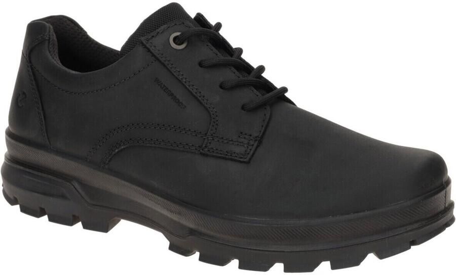 ECCO Rugged Track heren veterschoen Zwart - Foto 4