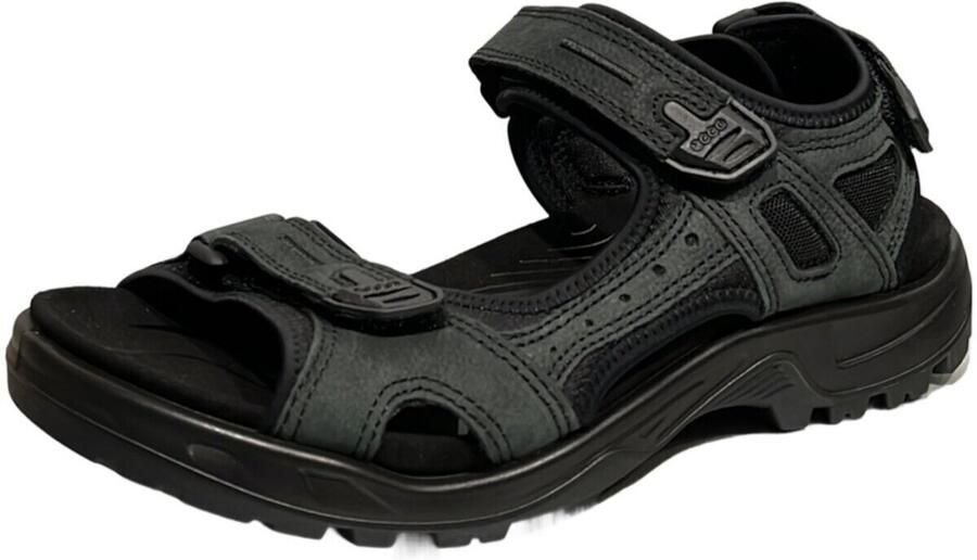 ECCO Receptor Sandalen zwart Leer - Foto 6