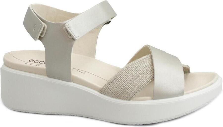 ECCO Flowt Wedge LX W Dames leren sleehak sandaal Goud Size: 36 (UK 3.5-4) - Foto 2