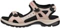 ECCO Platte sandalen Yucatan Leder - Roze