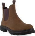 ECCO Women's Grainer Leather Cow Oil Nubuck Hoge schoenen bruin - Bruin
