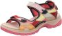 ECCO Offroad Sandalen rood Nubuck Dames - Thumbnail 3