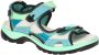 ECCO Offroad Sandalen blauw Nubuck Dames - Thumbnail 3