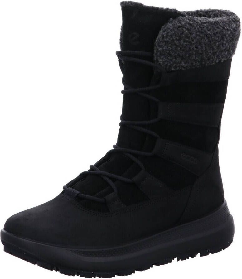 ECCO Women's Solice High Winterschoenen zwart
