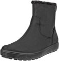 ECCO Soft 7 Tred W Enkellaarsjes zwart Nubuck Dames - Zwart