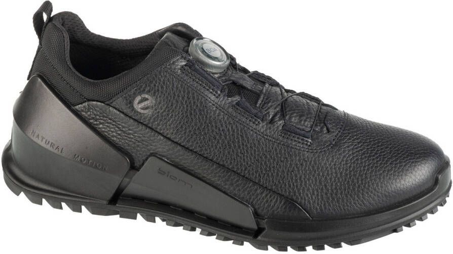 ECCO Biom 2.0 M Heren leren sneaker Zwart Size: 45 (UK 10.5-11)