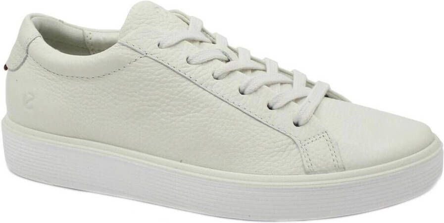 ECCO Soft 60 W Dames leren sneaker Wit Size: 35 (UK 2.5-3)