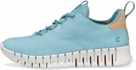ECCO Gruuv Sneakers blauw Leer Dames - Foto 4