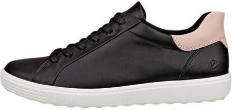 ECCO SOFT 7 W Veterschoenen ZWART