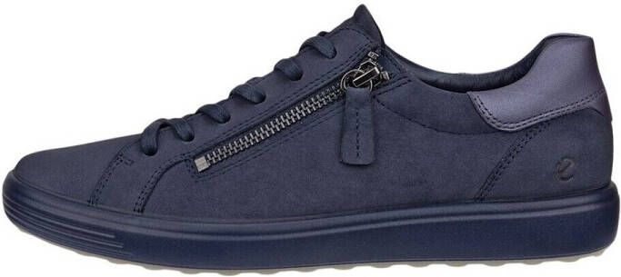ECCO -art-490553 61332 -dames-blauw-nubuck-sneaker - Foto 5