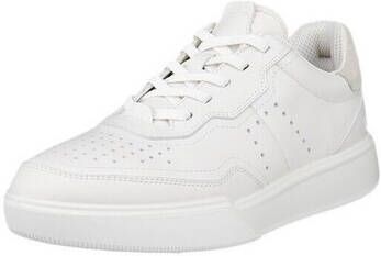 ECCO Women's Street Court Sneakers wit - Foto 3