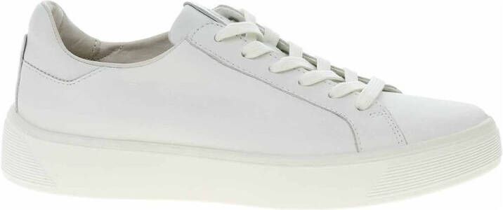 Ecco NU 21% KORTING: plateausneakers Street tray met witte loopzool - Foto 2