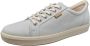 ECCO Soft 7 W Sneakers blauw Leer Dames - Thumbnail 2