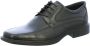 ECCO New Jersey leren heren veterschoenen Zwart - Thumbnail 2