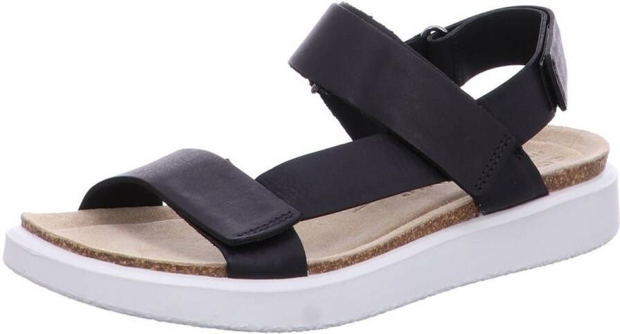 ECCO Corksphere dames sandaal Zwart