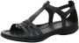 Ecco Sandalen Flash zomerschoen sandaal klittenbandschoen in metallic-look - Thumbnail 5