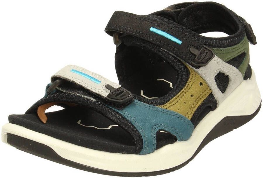 ECCO Kid's X-Trinsic Connecting Stripe Sandalen zwart