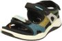 ECCO Kid's X-Trinsic Connecting Stripe Sandalen zwart - Thumbnail 1