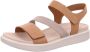 Ecco Plateausandalen FLOWT W zomerschoen klittenbandschoen vakantie sandaal sandalette met plateau - Thumbnail 4