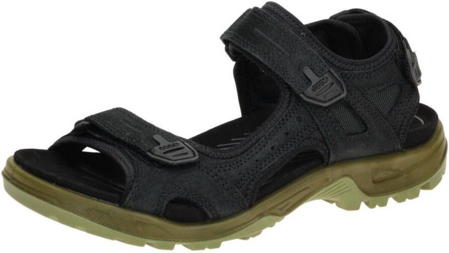 ECCO Offroad Yucatan Sandal Sandalen zwart olijfgroen