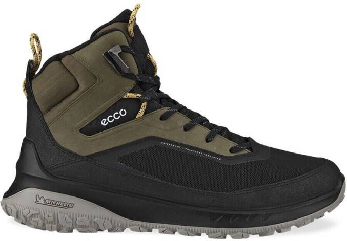 ECCO ULT-TRN Mid Leather Winterschoenen zwart