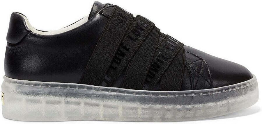 Ed Hardy Lage Sneakers Overlap Low Top Black