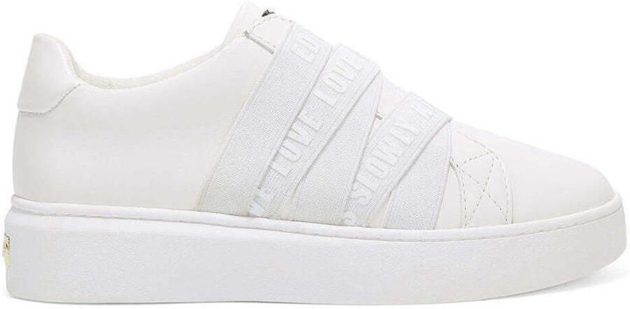 Ed Hardy Lage Sneakers Overlap Low Top White