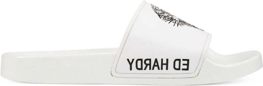 Ed Hardy Teenslippers Sexy beast sliders white-black - Foto 2