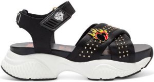 Ed Hardy Sneakers Flaming sandal black