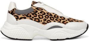 Ed Hardy Sneakers Insert runner-wild white leopard