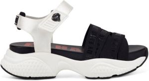 Ed Hardy Sneakers Overlap sandal black white