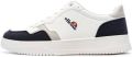Ellesse Pansit Heren Sneakers wit-marineblauw PANSIT001-153-WIT-MARIJN - Wit