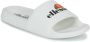Ellesse Witte logo print sandalen White Heren - Thumbnail 2