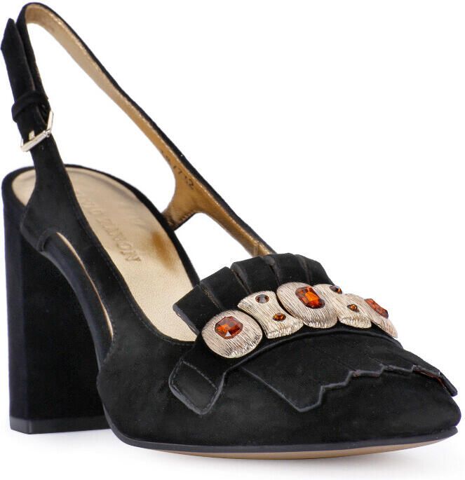Elvio Zanon Pumps SANDALO NERO