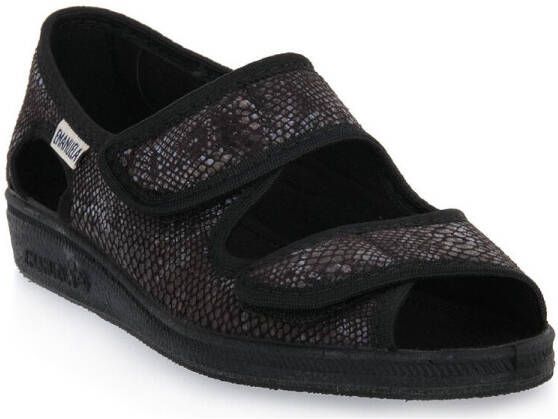 Emanuela Sandalen 667 NERO SNAKE